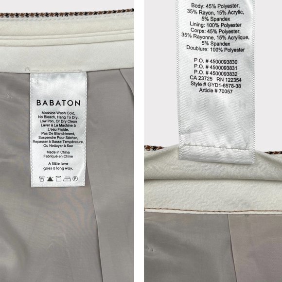 ARITZIA BABATON Rosemarie Pleated High Waisted Wide Leg Trousers Women's Size 10 - Picture 15 of 16